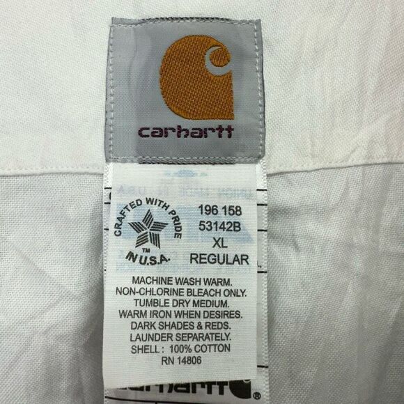 Carhartt Unisex Multicolored Patchwork Hooded Full Zip Jacket - Picture 5 of 16